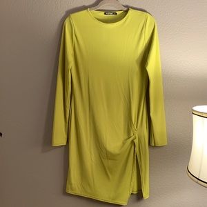 Nasty Gal Lime Mini Dress